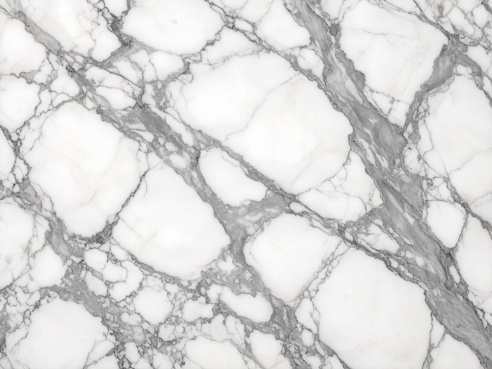Calacatta Aspen quartz — White with bold gray veins